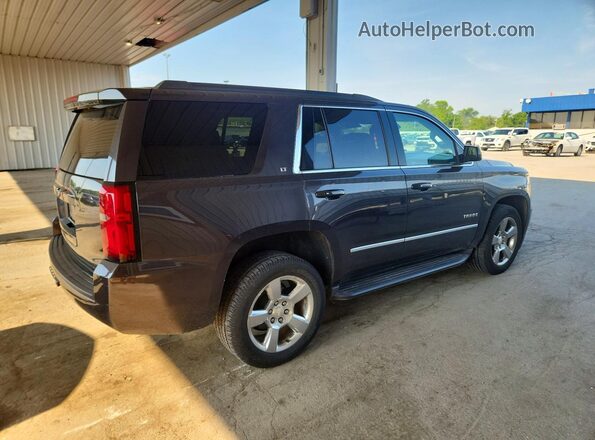 1GNSKBKCXGR366471 2016 CHEVROLET TAHOE Серый Задняя правая четверть