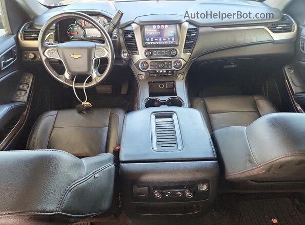 1GNSKBKCXGR366471 2016 CHEVROLET TAHOE Серый Вид панели приборов