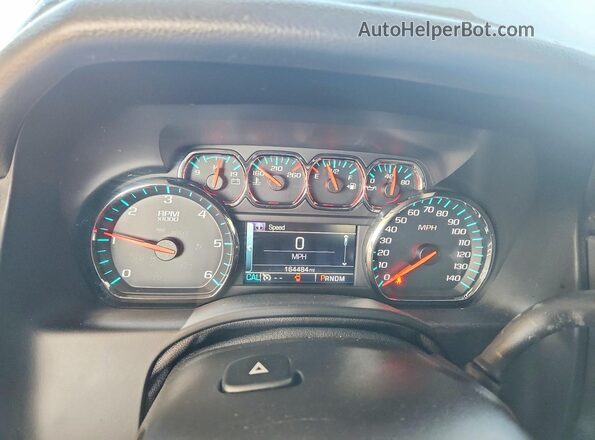 1GNSKBKCXGR366471 2016 CHEVROLET TAHOE Серый Вид щитка приборов