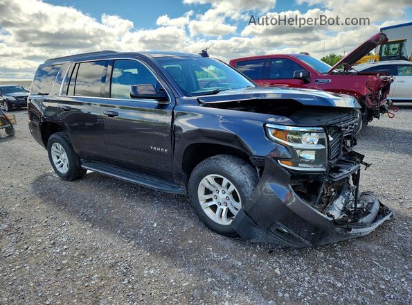 1GNSKBKCXHR242864 2017 CHEVROLET TAHOE Gray წინა მარჯვენა