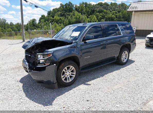 1GNSKBKCXLR309164 2020 CHEVROLET TAHOE Blue წინა მარცხენა ხედი სამი მეოთხედიდან
