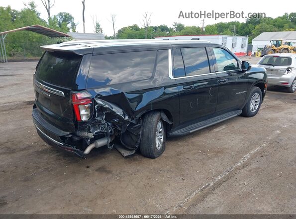 1GNSKBKD1NR118471 2022 CHEVROLET SUBURBAN Black უკანა მარჯვენა