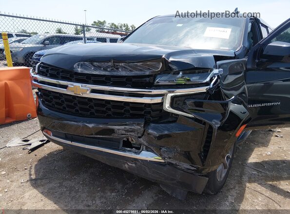 1GNSKBKD1PR117128 2023 CHEVROLET SUBURBAN Black Դիմացի տեսք