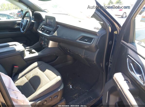 1GNSKBKD8RR165664 2024 CHEVROLET SUBURBAN Blue წინა სალონის ხედი