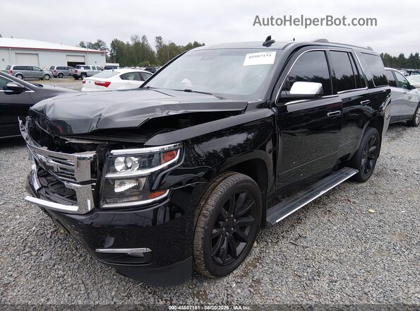 1GNSKCKC2GR212732 2016 CHEVROLET TAHOE Черный Передняя левая четверть