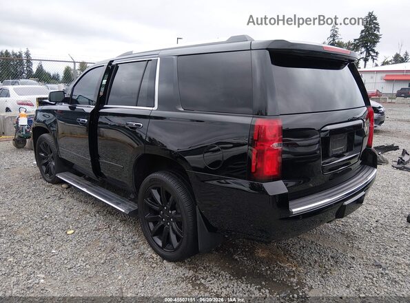 1GNSKCKC2GR212732 2016 CHEVROLET TAHOE Черный Задняя левая четверть