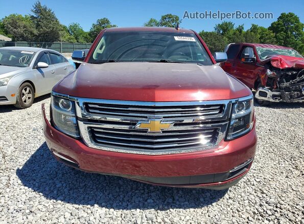 1GNSKCKC2GR366650 2016 CHEVROLET TAHOE Бордовый Вид спереди