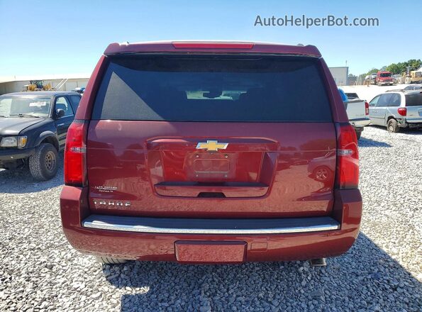 1GNSKCKC2GR366650 2016 CHEVROLET TAHOE Бордовый Вид сзади