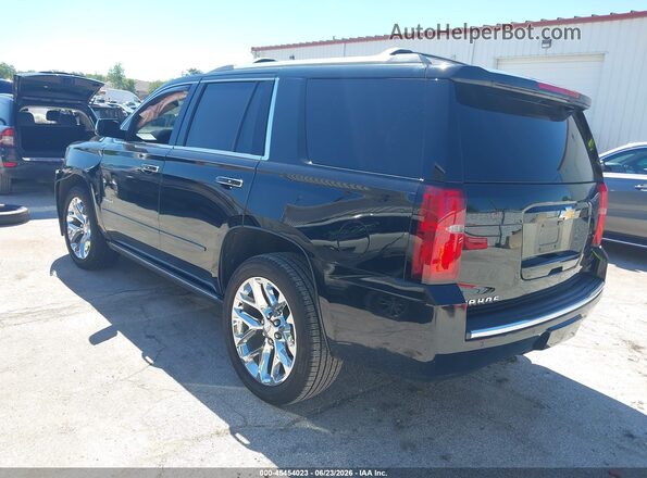 1GNSKCKC2JR153396 2018 CHEVROLET TAHOE Black Trasero izquierdo