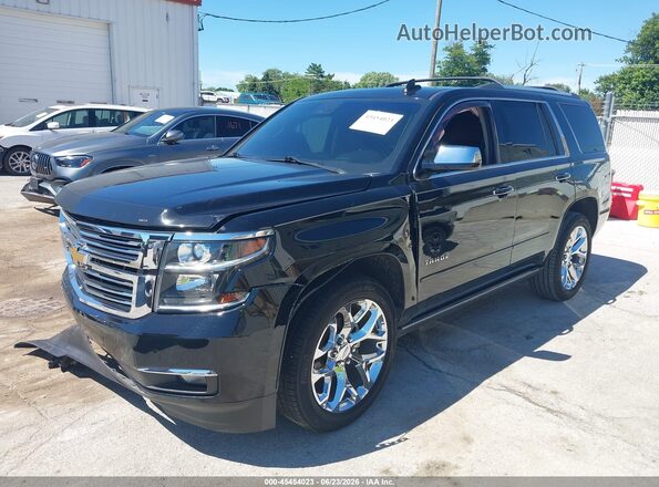 1GNSKCKC2JR153396 2018 CHEVROLET TAHOE Black Vista tres cuartos delantera izquierda