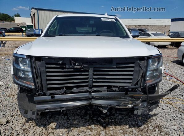 1GNSKCKC2JR318914 2018 CHEVROLET TAHOE Белый Вид спереди