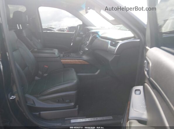 1GNSKCKC2JR343621 2018 CHEVROLET TAHOE Черный Вид салона спереди