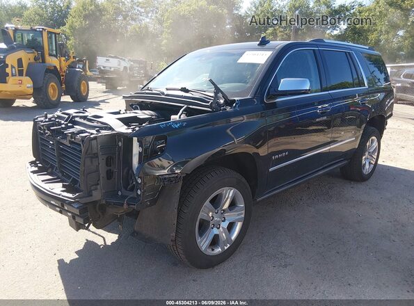 1GNSKCKC2KR222489 2019 CHEVROLET TAHOE Black Передня ліва чверть