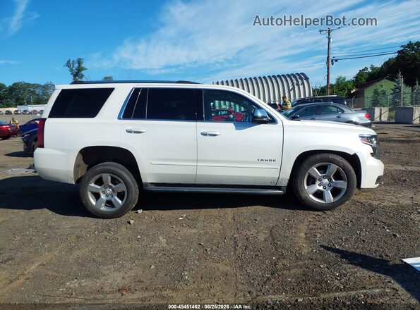 1GNSKCKC5JR213039 2018 CHEVROLET TAHOE White Vista interior trasera