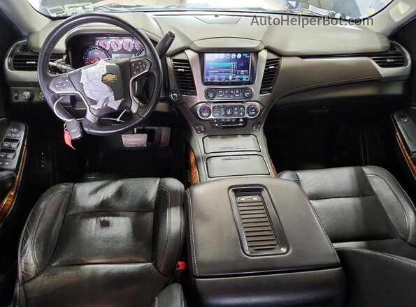 1GNSKCKC7LR230749 2020 CHEVROLET TAHOE Black Вид панелі приладів