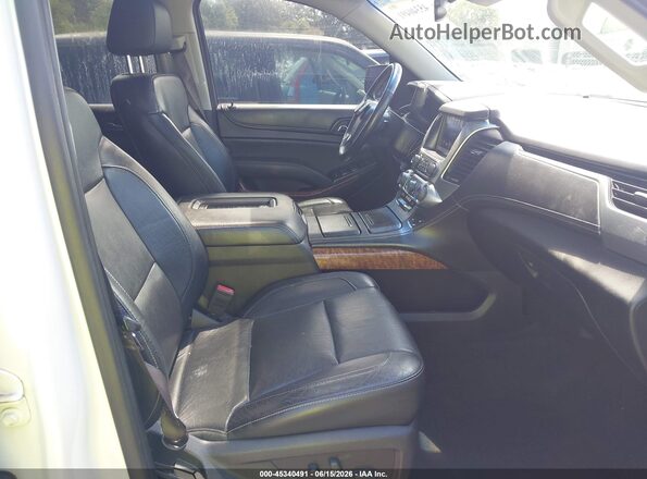 1GNSKCKCXGR296380 2016 CHEVROLET TAHOE White Widok wnętrza z przodu