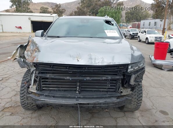 1GNSKCKD0PR288667 2023 CHEVROLET SUBURBAN Gray Instrument cluster view