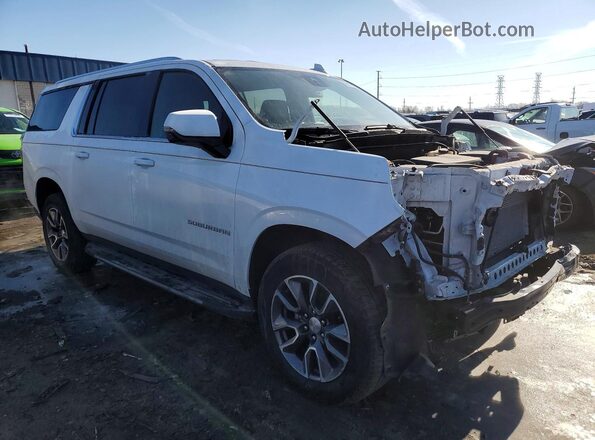1GNSKCKD1PR154704 2023 CHEVROLET SUBURBAN White Front right