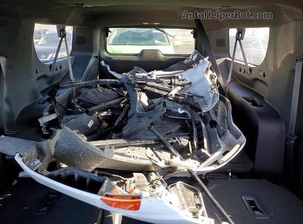 1GNSKCKD1PR154704 2023 CHEVROLET SUBURBAN White Rear seats view