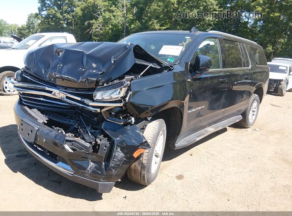 1GNSKCKD5PR260346 2023 CHEVROLET SUBURBAN Black Przód lewy