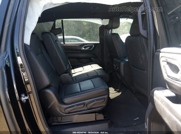 1GNSKCKD5PR260346 2023 CHEVROLET SUBURBAN Black Widok naklejki z numerem VIN