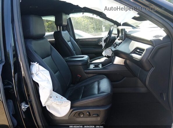 1GNSKCKD5PR260346 2023 CHEVROLET SUBURBAN Black Widok wnętrza z przodu