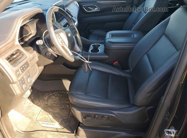 1GNSKCKD7PR446647 2023 CHEVROLET SUBURBAN Black Widok wnętrza z przodu