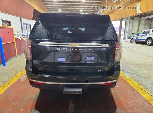 1GNSKCKDXMR309407 2021 CHEVROLET SUBURBAN Black Widok z tyłu