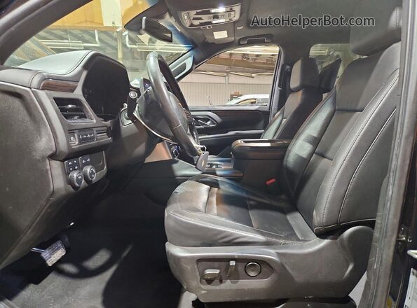 1GNSKCKDXMR309407 2021 CHEVROLET SUBURBAN Black Widok wnętrza z przodu