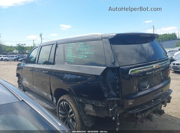 1GNSKCKDXNR273851 2022 CHEVROLET SUBURBAN Black Սալոնի 360 աստիճան տեսք