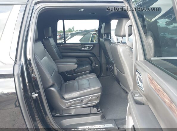1GNSKCKT3NR288196 2022 CHEVROLET SUBURBAN Black Vista de la etiqueta del VIN
