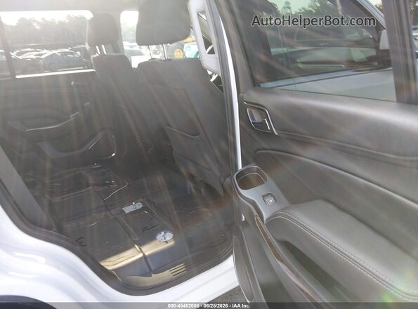 1GNSKDEC2JR232682 2018 CHEVROLET TAHOE White VIN კოდის სტიკერის ხედი