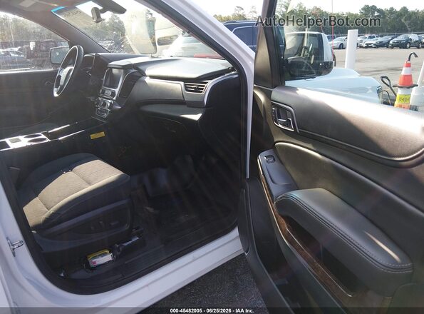1GNSKDEC2JR232682 2018 CHEVROLET TAHOE White წინა სალონის ხედი