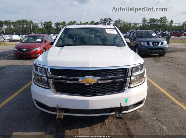 1GNSKDEC2JR232682 2018 CHEVROLET TAHOE White ხელსაწყოთა პანელის ხედი