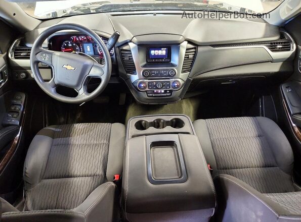 1GNSKDECXHR205191 2017 CHEVROLET TAHOE Белый Вид панели приборов
