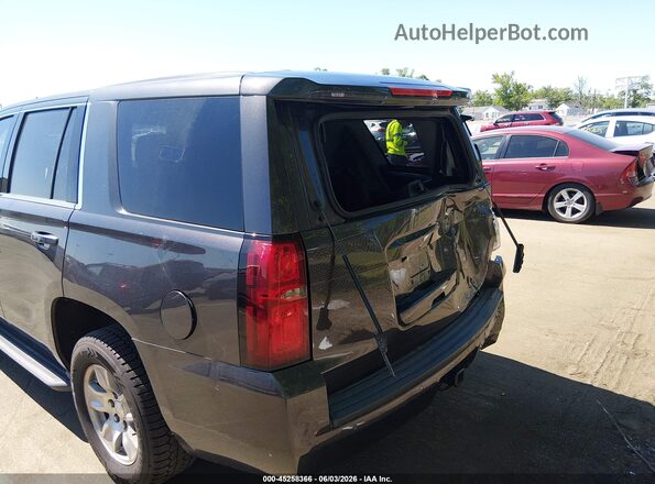 1GNSKDKC4JR173719 2018 CHEVROLET TAHOE Black Widok z przodu