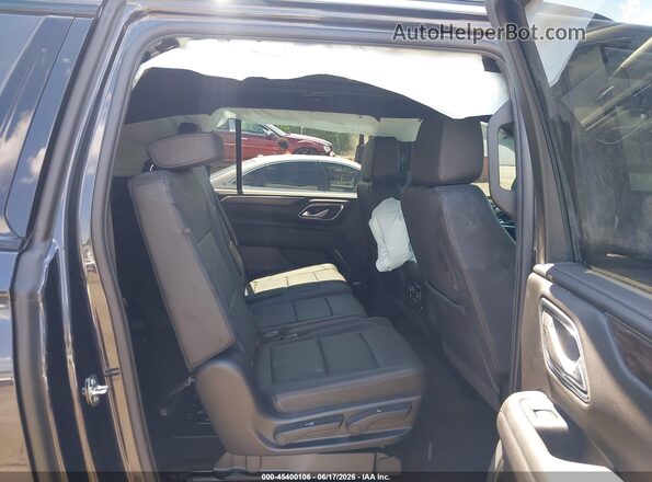 1GNSKDKL2PR372535 2023 CHEVROLET SUBURBAN Black VIN sticker view