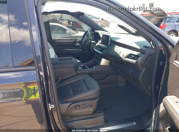 1GNSKDKL2PR372535 2023 CHEVROLET SUBURBAN Black Front interior view