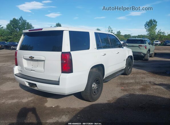 1GNSKEEC7GR321310 2016 CHEVROLET TAHOE White Trasero derecho