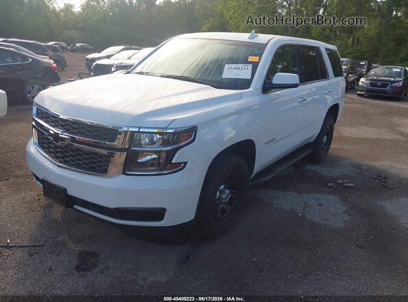 1GNSKEEC7GR321310 2016 CHEVROLET TAHOE White Vista tres cuartos delantera izquierda