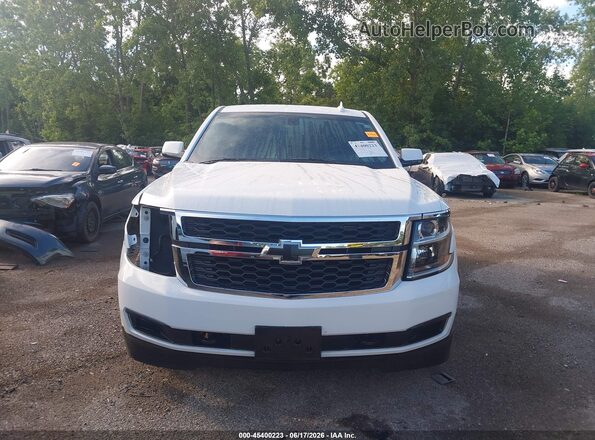 1GNSKEEC7GR321310 2016 CHEVROLET TAHOE White Vista del cuadro de instrumentos