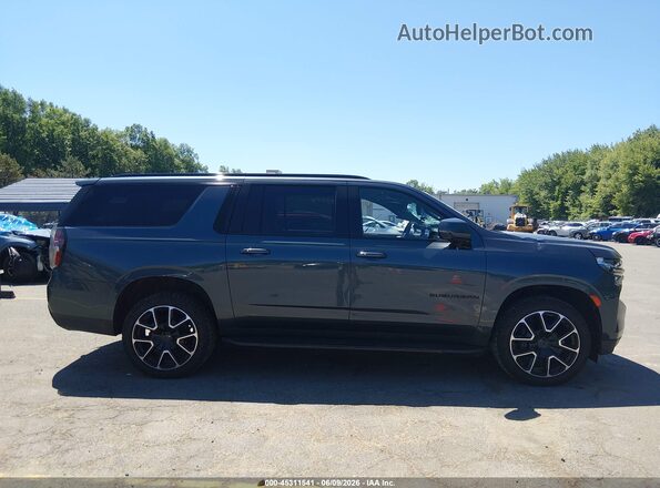 1GNSKEKD8MR172575 2021 CHEVROLET SUBURBAN Gray Widok wnętrza z tyłu