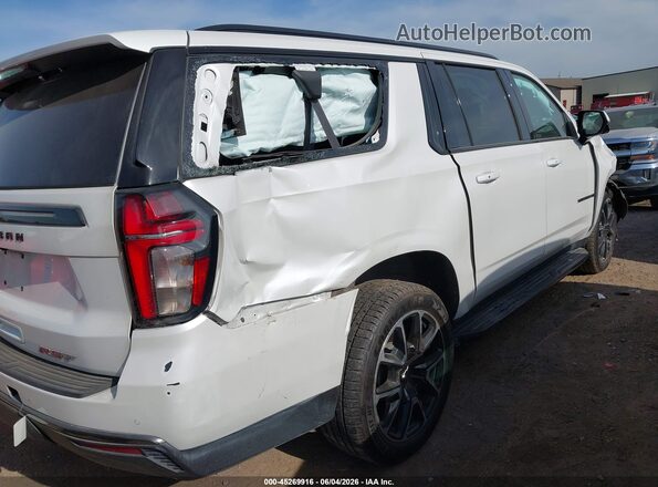 1GNSKEKD9NR258656 2022 CHEVROLET SUBURBAN White უკანა მარჯვენა