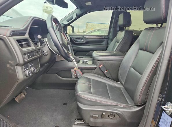 1GNSKEKDXPR382423 2023 CHEVROLET SUBURBAN Black Вид салону спереду