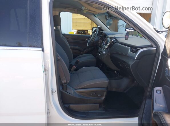 1GNSKFEC3LR112615 2020 CHEVROLET TAHOE White Widok wnętrza z przodu