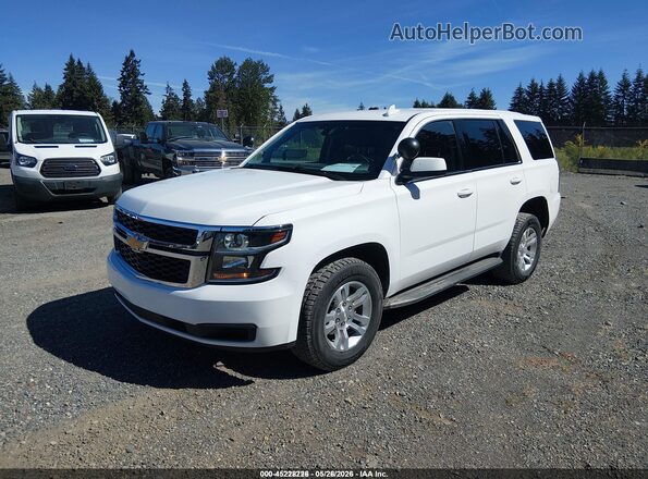1GNSKFEC3LR112615 2020 CHEVROLET TAHOE White Przód lewy
