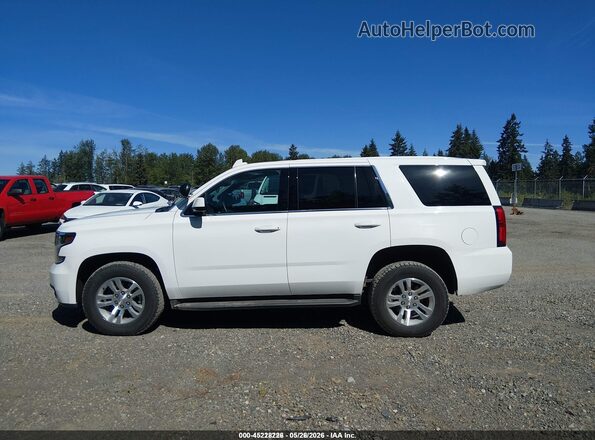 1GNSKFEC3LR112615 2020 CHEVROLET TAHOE White Widok wnętrza 360 stopni
