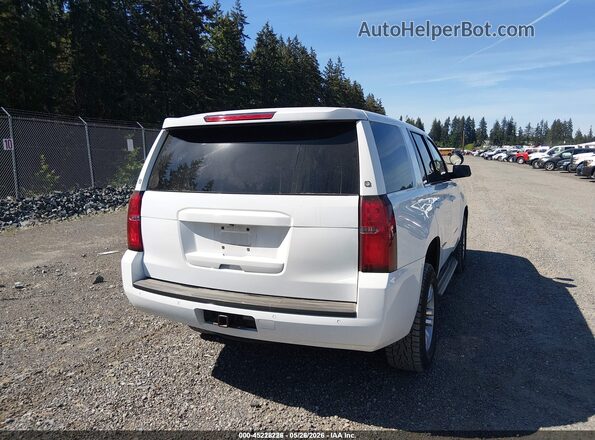 1GNSKFEC3LR112615 2020 CHEVROLET TAHOE White Tył prawy