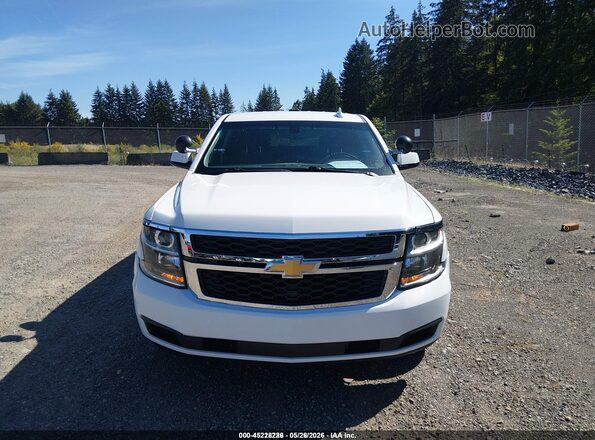 1GNSKFEC3LR112615 2020 CHEVROLET TAHOE White Widok zestawu wskaźników