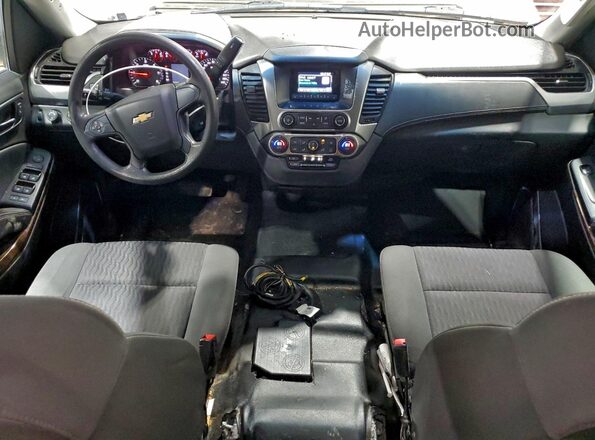 1GNSKFEC4GR347286 2016 CHEVROLET TAHOE Белый Вид панели приборов